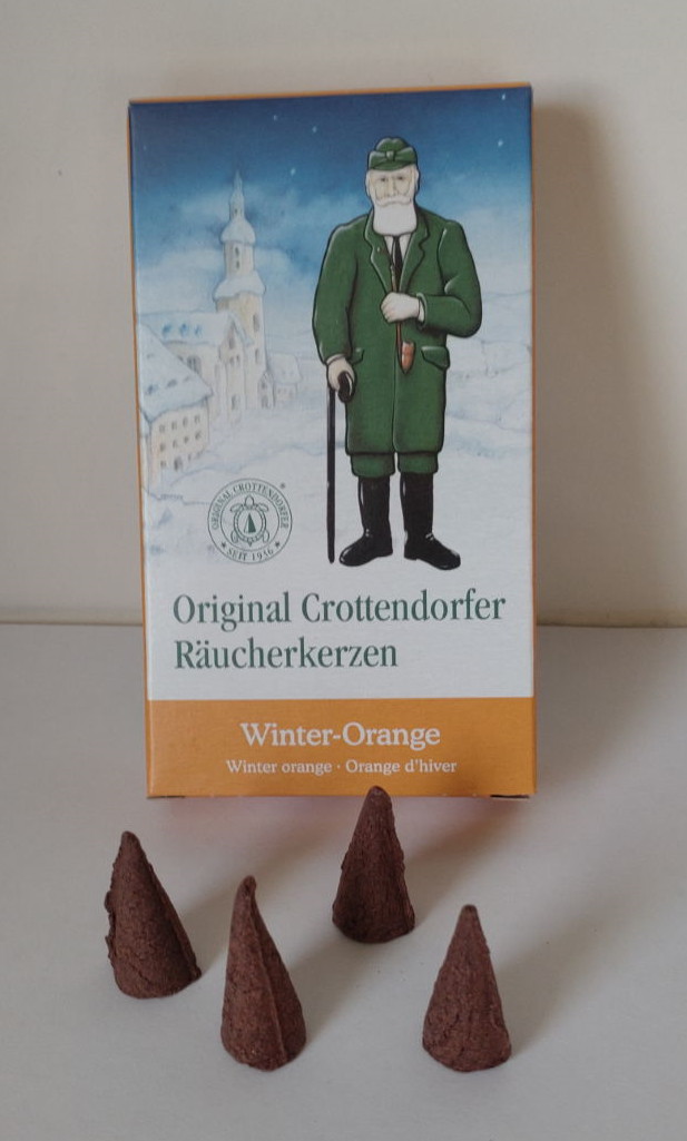 Crottendorfer Räucherkerzen Winterorange